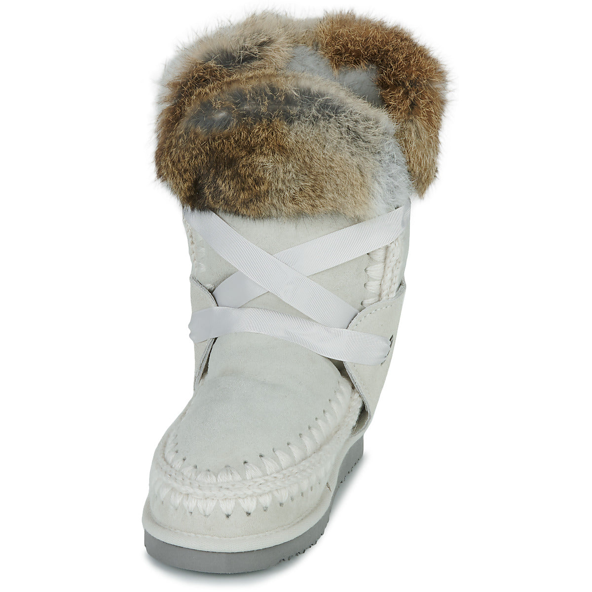 Stivaletti Donna Mou ESKIMO LACE FUR Beige