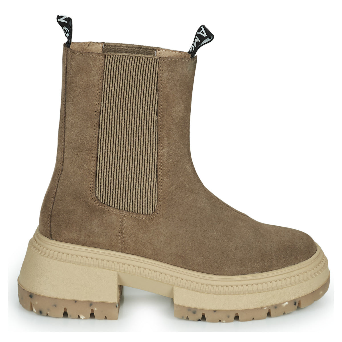 Stivaletti Donna No Name STRONG JODHPUR Beige