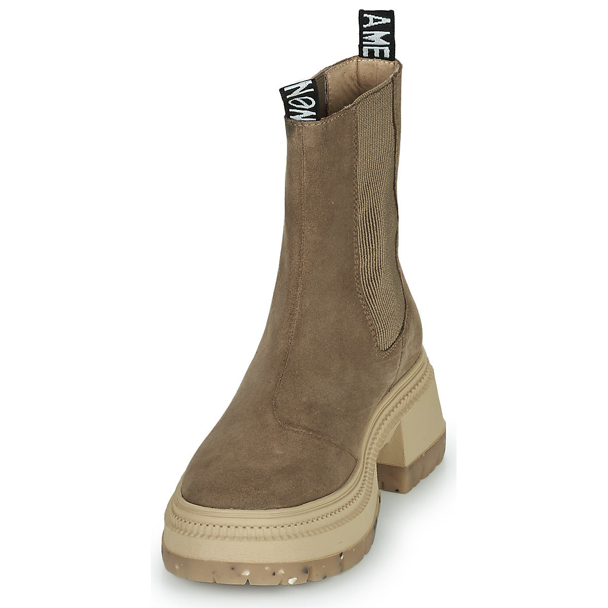 Stivaletti Donna No Name STRONG JODHPUR Beige