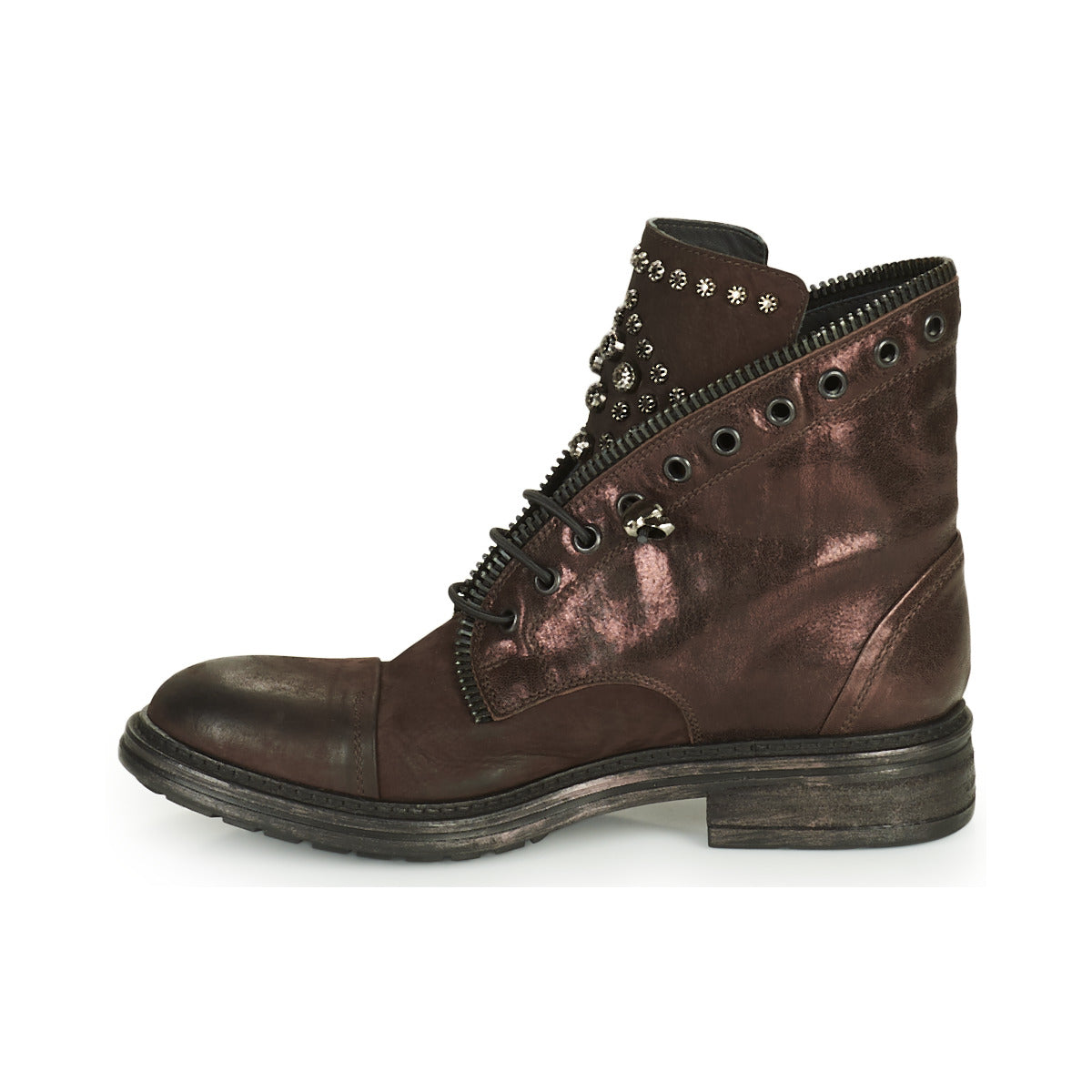 Stivaletti Donna Fru.it 7888-480-PARK-BRONZO Marrone