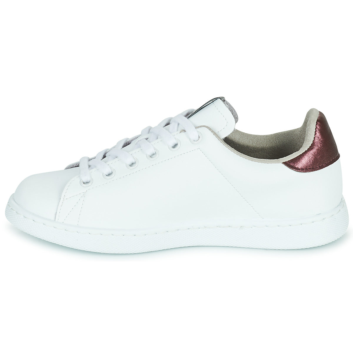 Sneakers basse Donna Victoria TENIS EFECTO PIEL GALE Bianco
