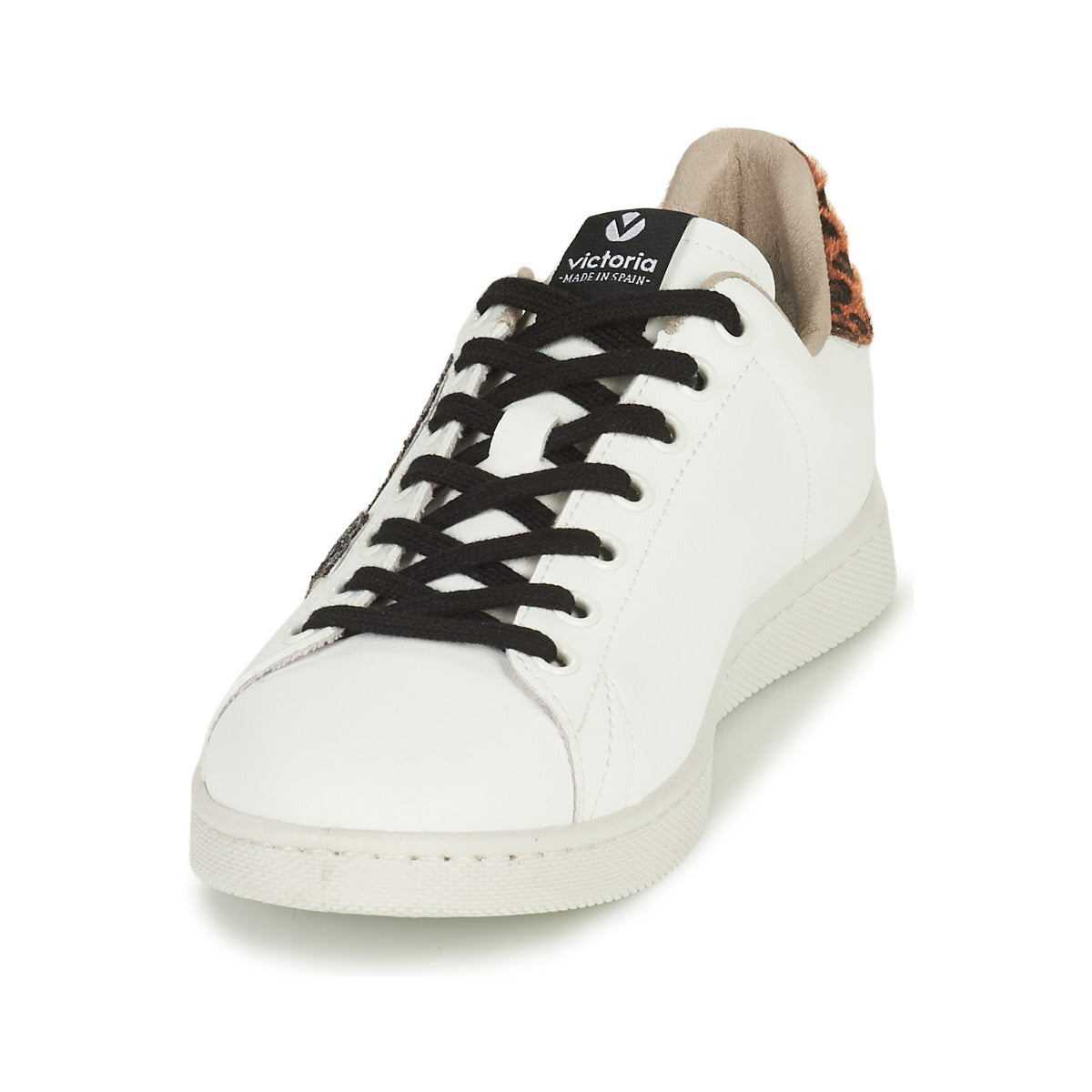 Sneakers basse Donna Victoria TENIS EFECTO PIEL GLITTER Bianco
