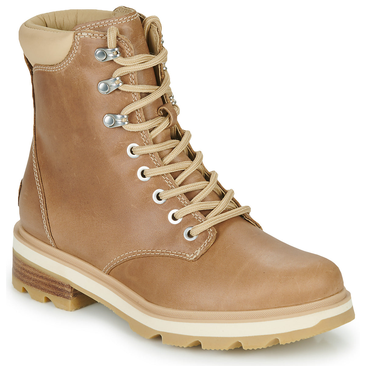 Stivaletti Donna Sorel LENNOX LACE STKD WP Beige