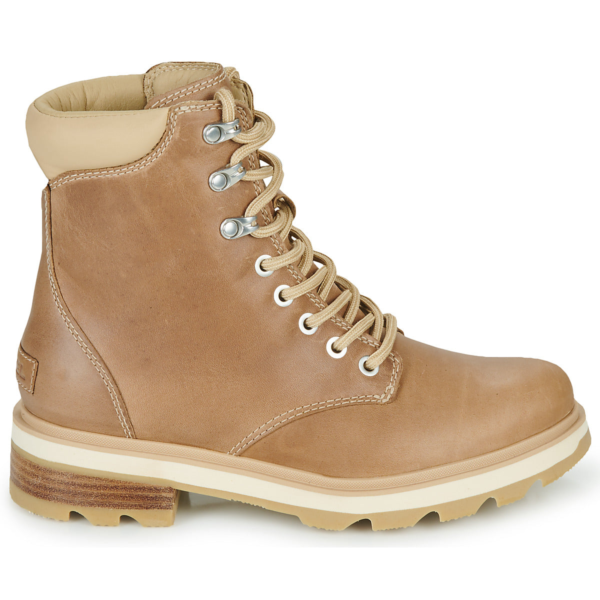 Stivaletti Donna Sorel LENNOX LACE STKD WP Beige