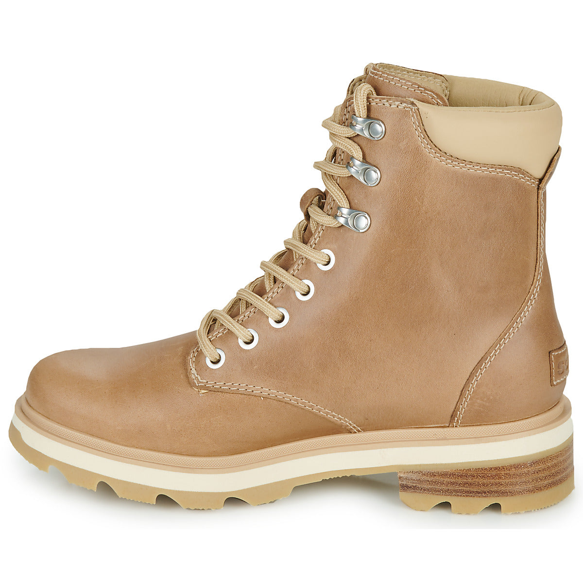Stivaletti Donna Sorel LENNOX LACE STKD WP Beige