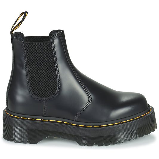 Stivaletti Uomo Dr. Martens  2976 QUAD BLACK SMOOTH  Nero