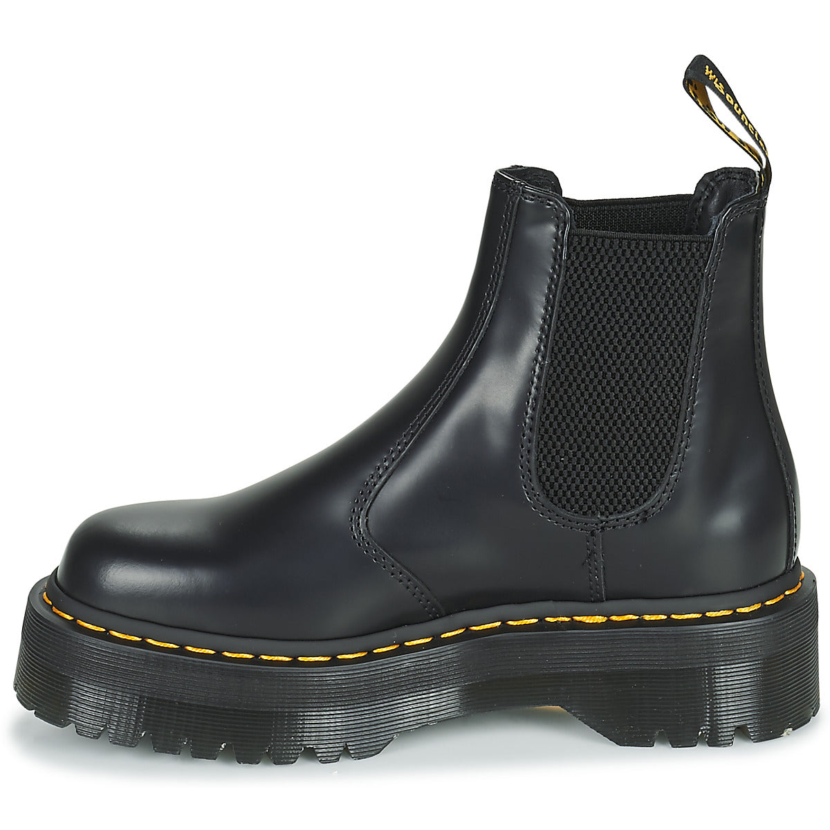 Stivaletti Uomo Dr. Martens  2976 QUAD BLACK SMOOTH  Nero