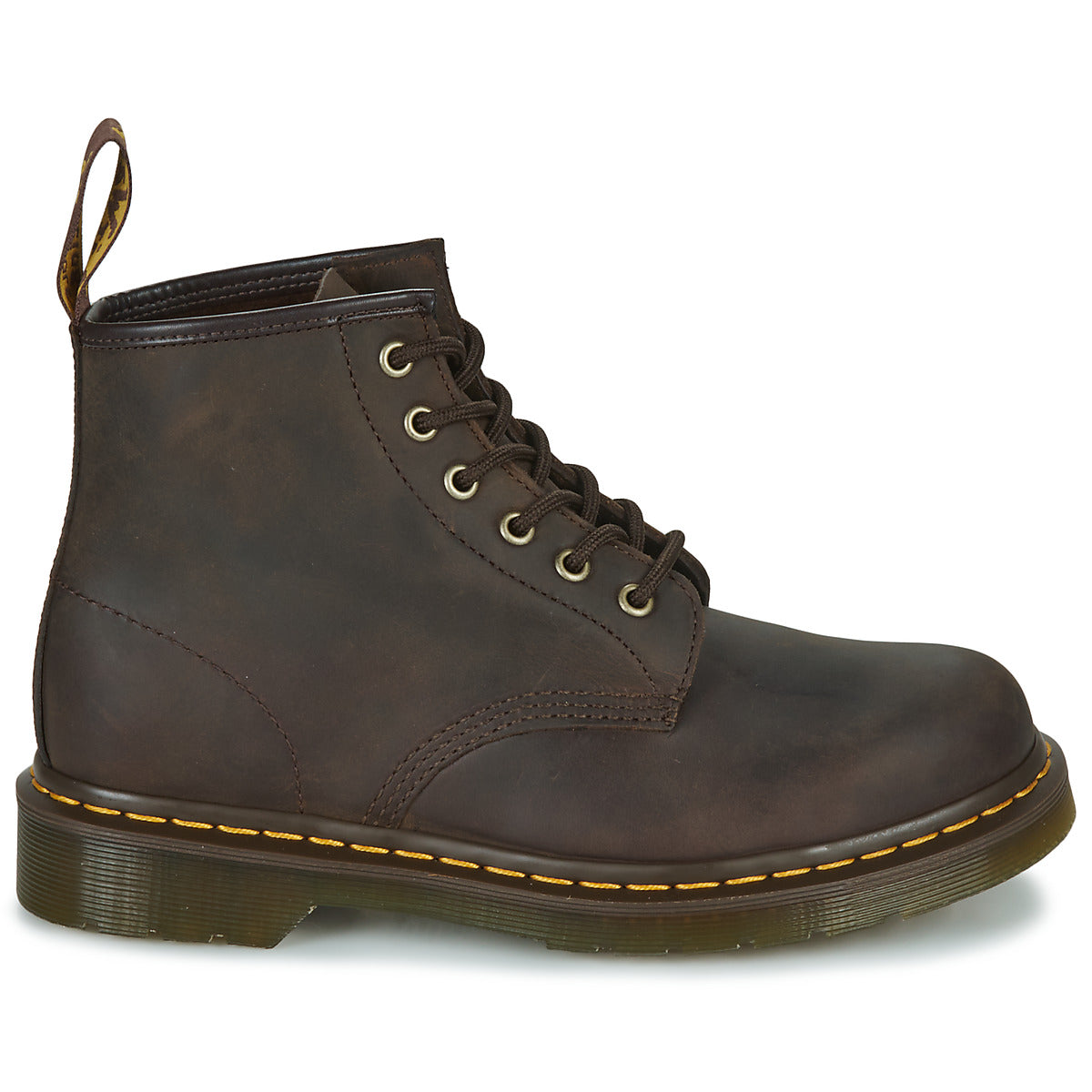 Stivaletti Donna Dr. Martens  101 DARK BROWN CRAZY HORSE  Marrone