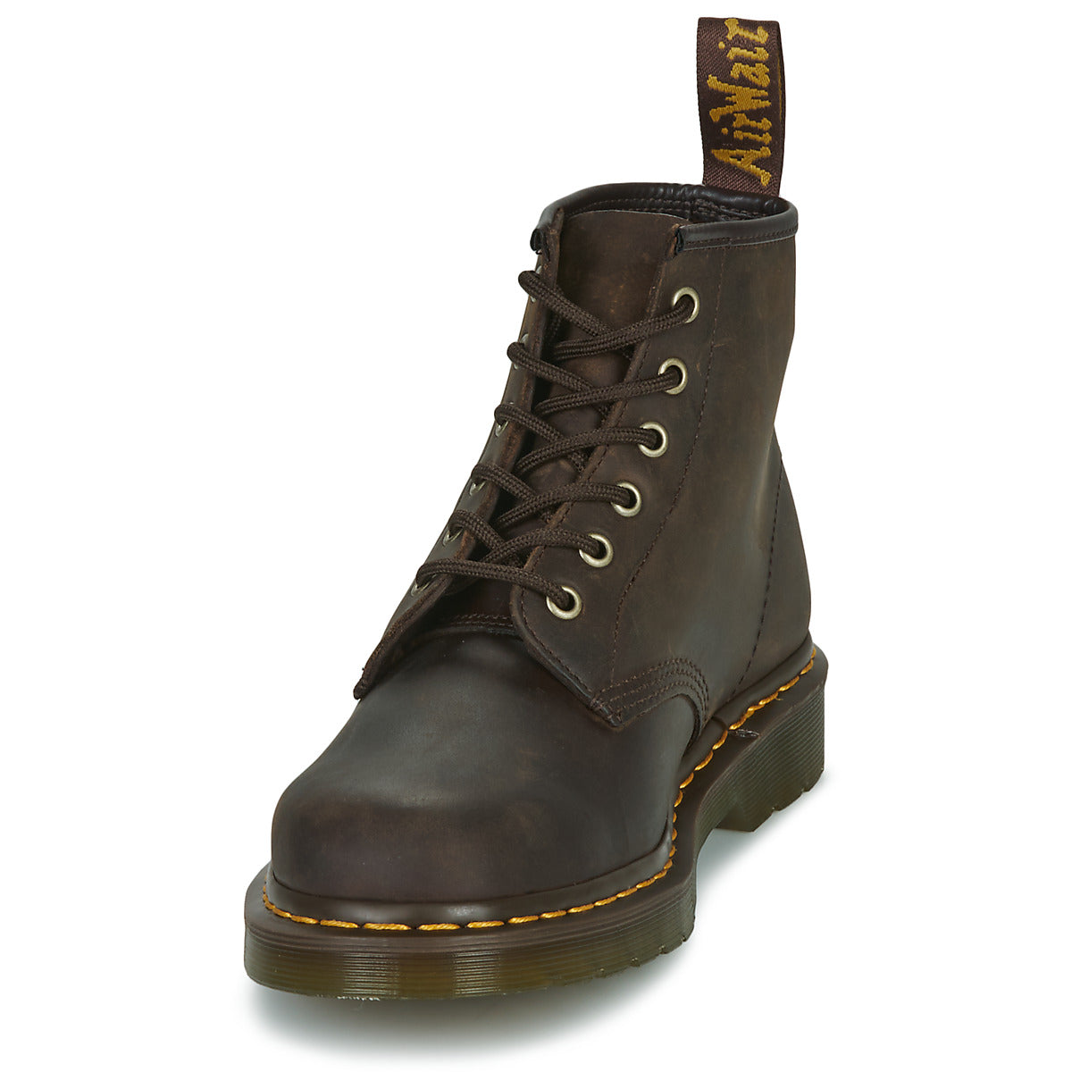 Stivaletti Uomo Dr. Martens  101 DARK BROWN CRAZY HORSE  Marrone