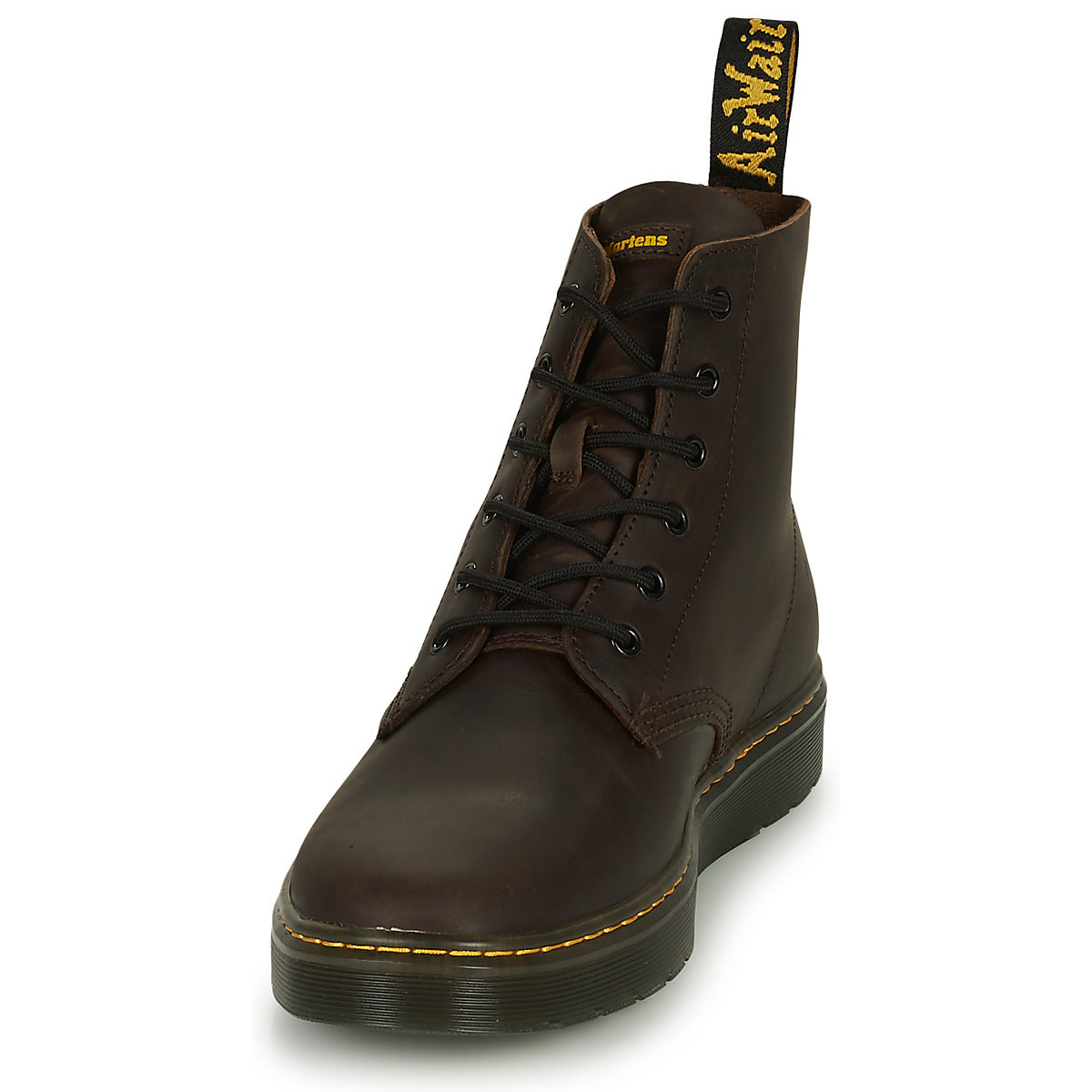 Stivaletti Donna Dr. Martens  THURSTON CHUKKA DARK BROWN CRAZY HORSE  Marrone