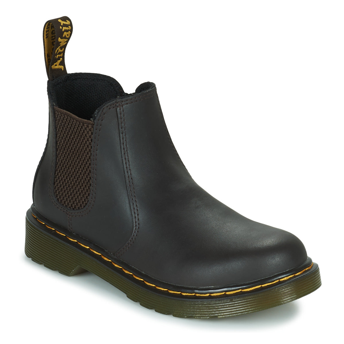 Stivaletti bambini ragazza Dr. Martens 2976 Jr Widhorse Lamper Marrone