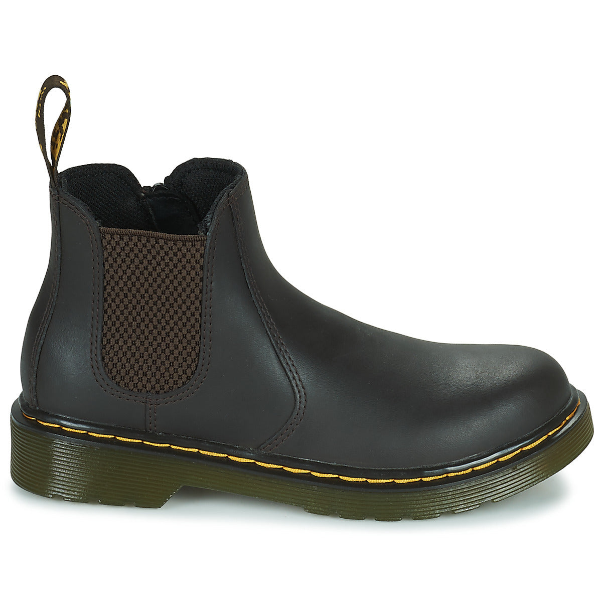 Stivaletti bambini ragazza Dr. Martens 2976 Jr Widhorse Lamper Marrone
