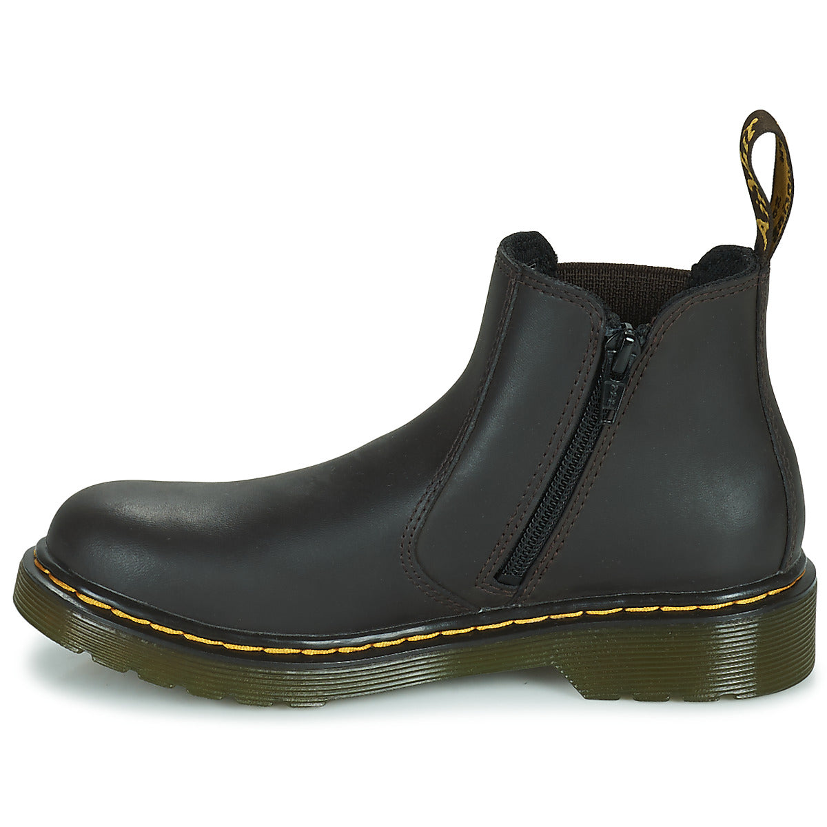 Stivaletti bambini ragazza Dr. Martens 2976 Jr Widhorse Lamper Marrone