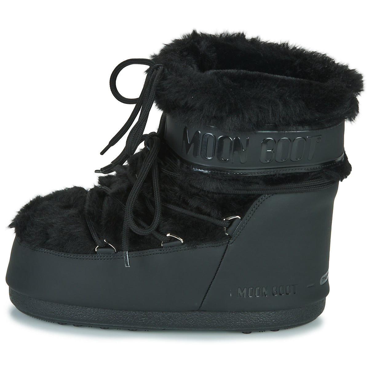 Scarpe da neve Donna Moon Boot Moon Boot Icon Low Faux Fur Nero