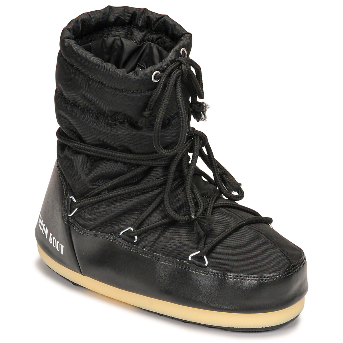 Scarpe da neve Donna Moon Boot Moon Boot Light Low Nylon Nero