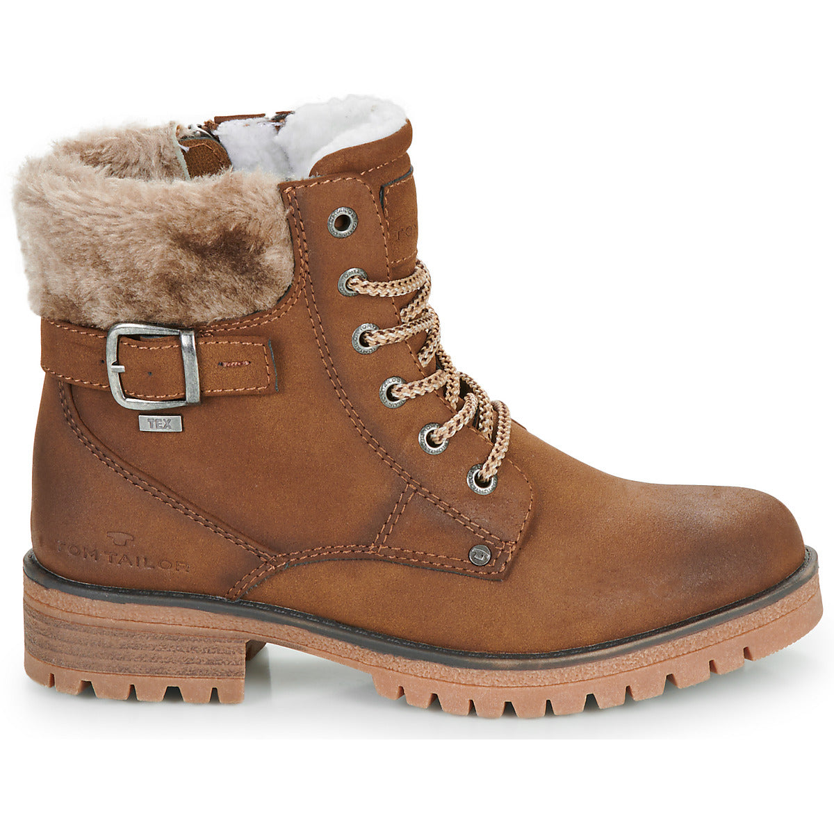 Stivaletti Donna Tom Tailor  WHISKY  Marrone