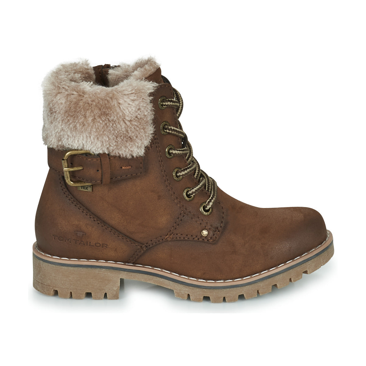 Stivaletti bambini ragazza Tom Tailor 4270801-WHISKY Marrone