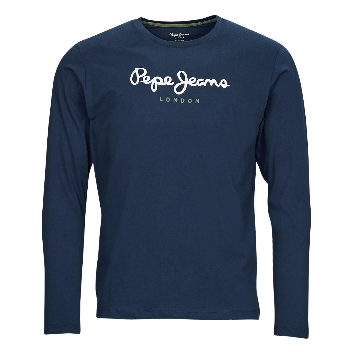 T-shirts a maniche lunghe Uomo Pepe jeans  EGGO LONG  Marine