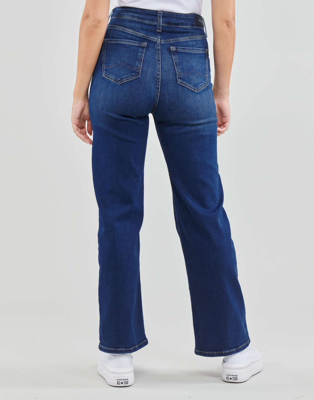 Jeans Bootcut Donna Pepe jeans LEXA SKY HIGH Blu