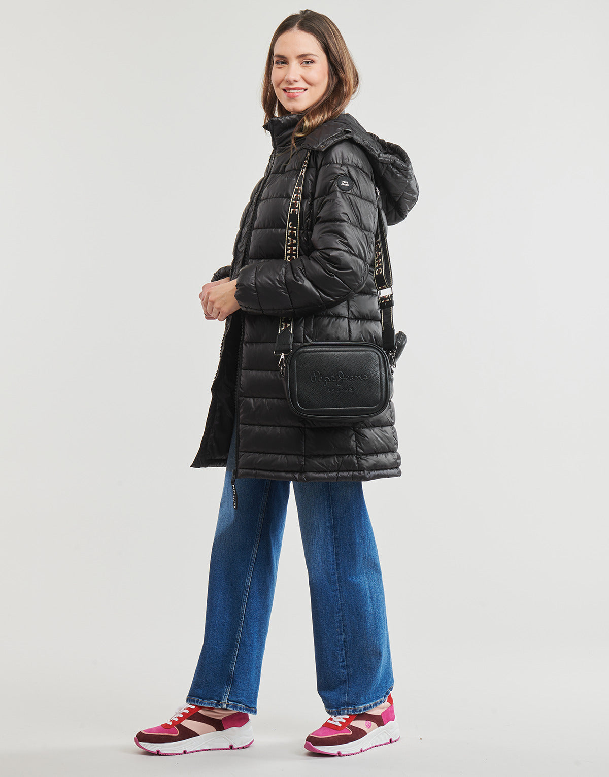 Piumino Donna Pepe jeans AGNES Nero