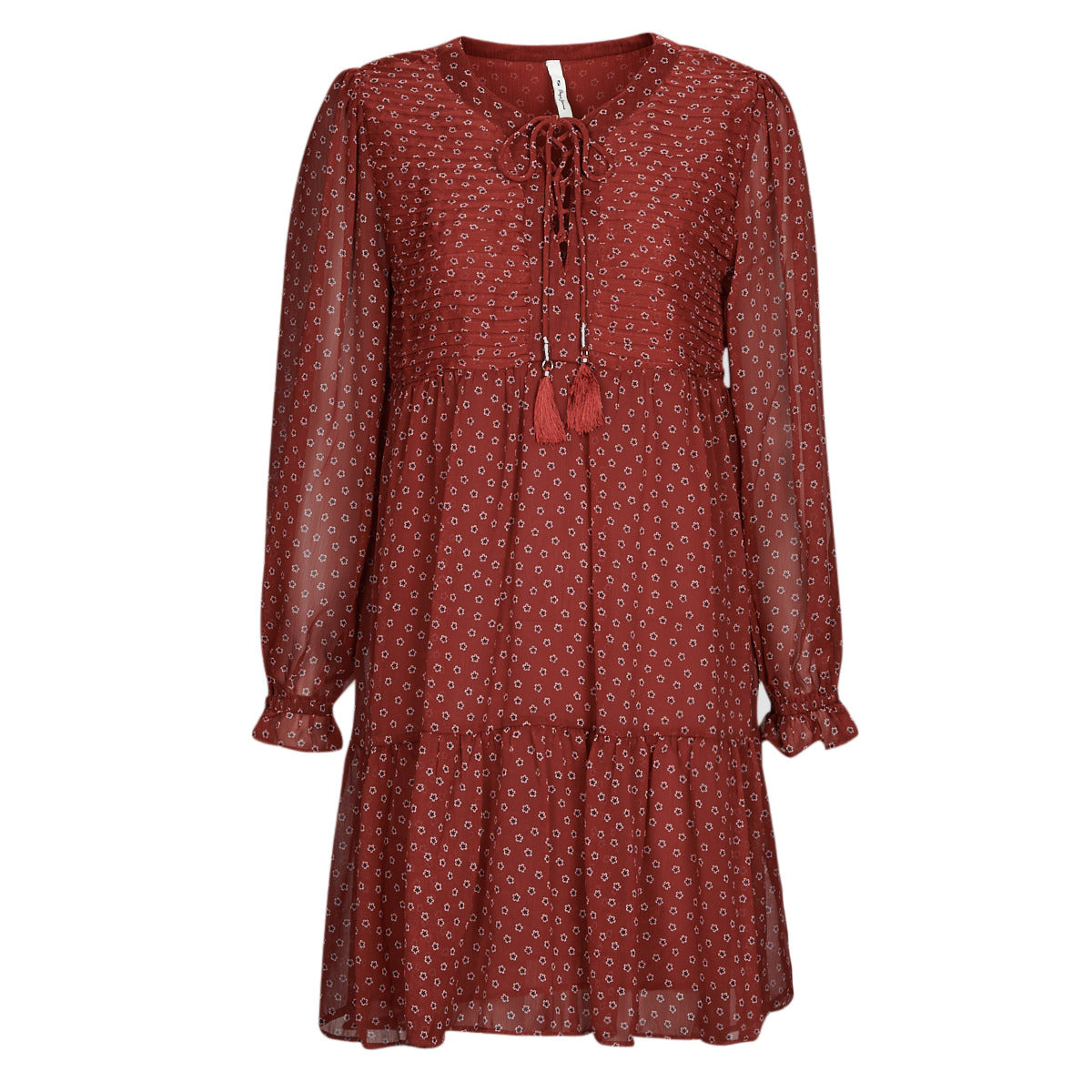 Abito corto Donna Pepe jeans  ELEONORA  Rosso