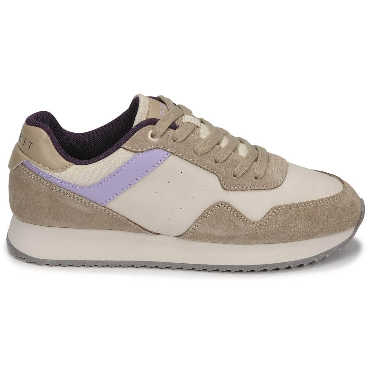 Sneakers basse Donna Esprit 082EK1W301 Beige
