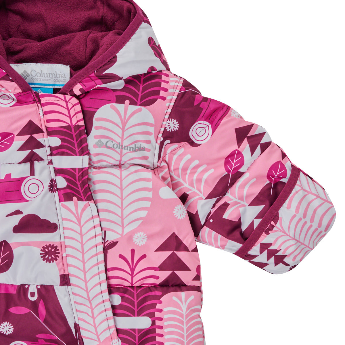 Piumino ragazza Columbia SNUGGLY BUNNY Rosa