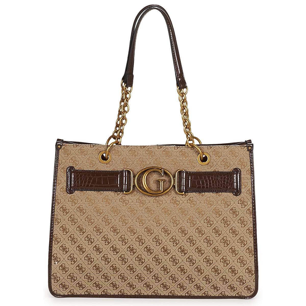 Zaini Donna Guess AVIANA TOTE Beige