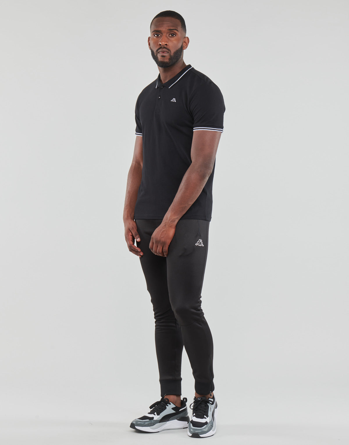 Polo Uomo Kappa EZIO Nero