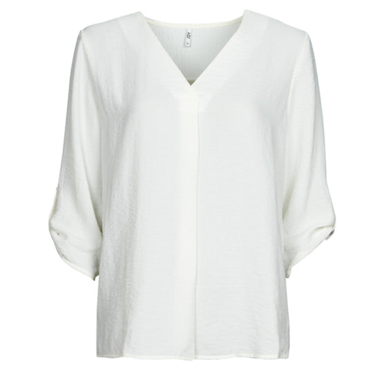 Camicetta Donna JDY JDYDIVYA 3/4 TOP WVN Bianco
