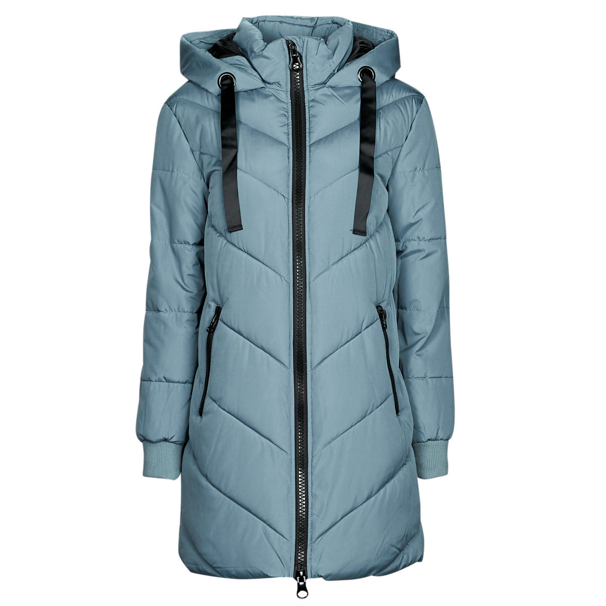 Piumino Donna JDY JDYSKYLAR PADDED HOOD JACKET OTW Blu