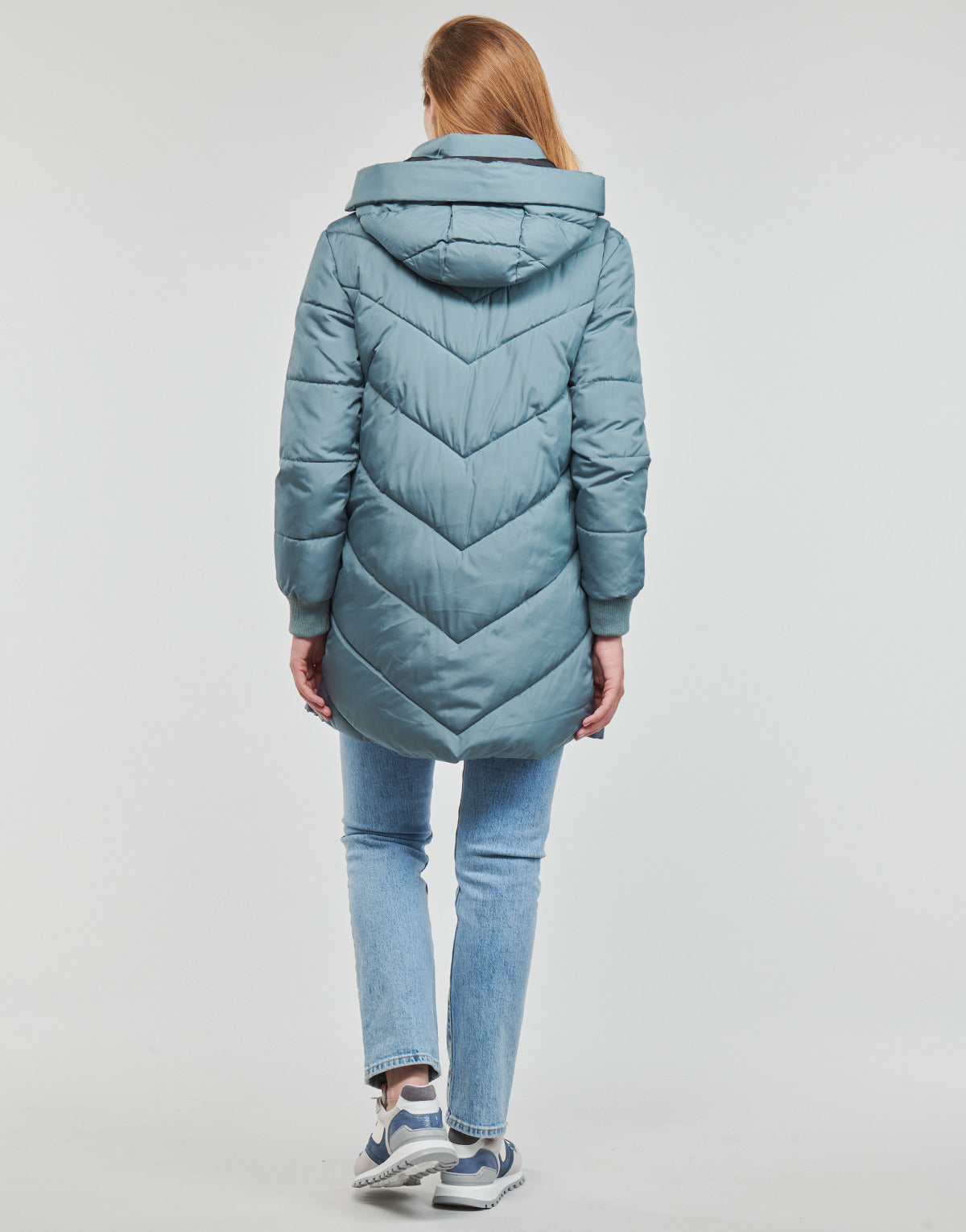Piumino Donna JDY JDYSKYLAR PADDED HOOD JACKET OTW Blu