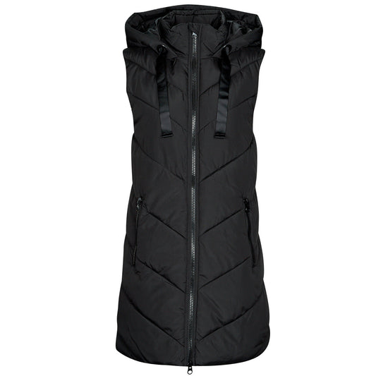 Piumino Donna JDY JDYSKYLAR PADDED HOOD WAISTCOAT OTW Nero