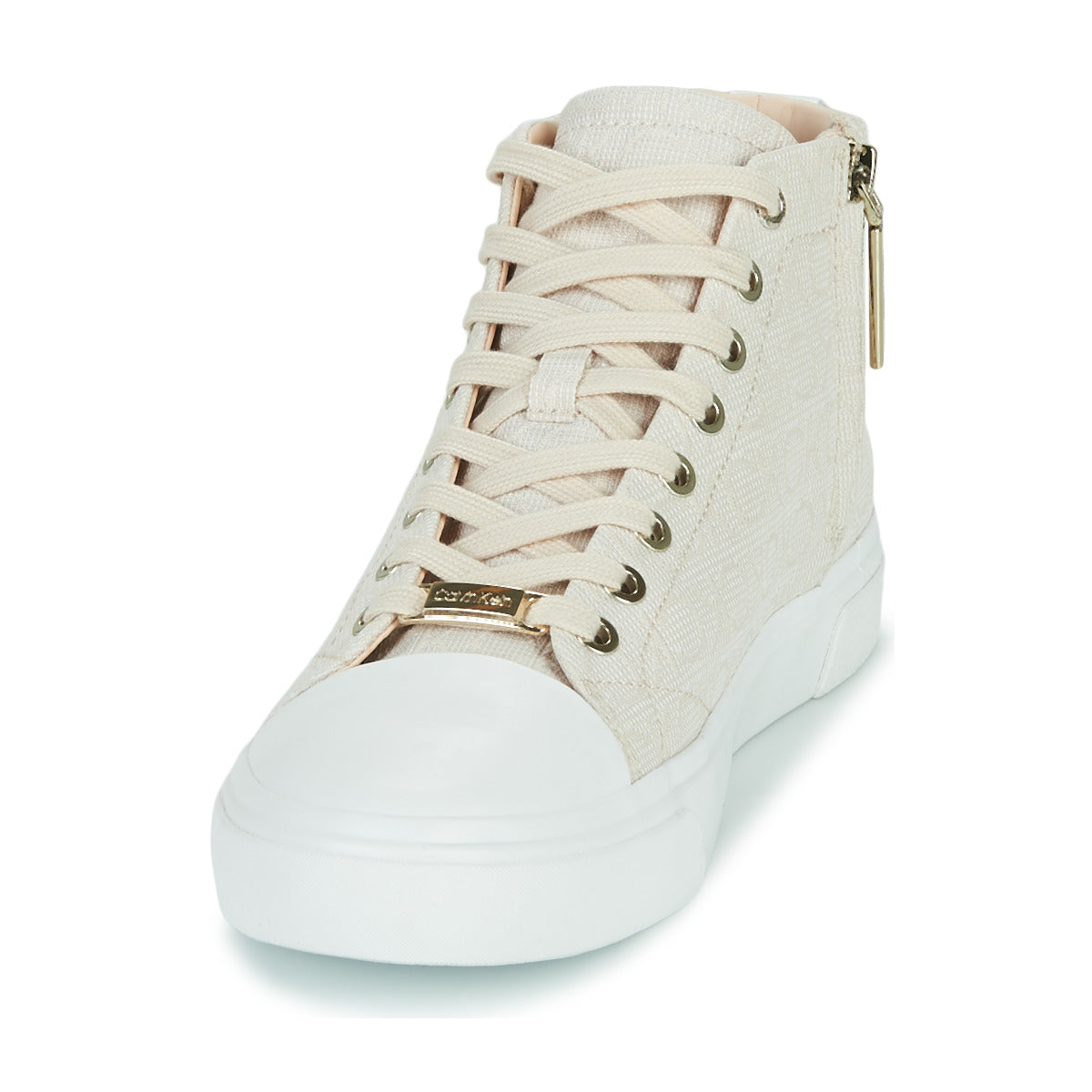 Sneakers alte Donna Calvin Klein Jeans  VULC HIGH TOP-MN JQ  Beige
