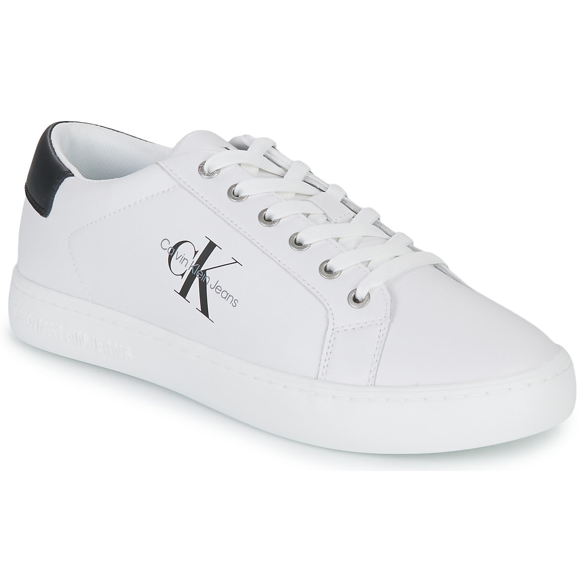 Sneakers Uomo Calvin Klein Jeans  CLASSIC CUPSOLE LACEUP LOW LTH  Bianco