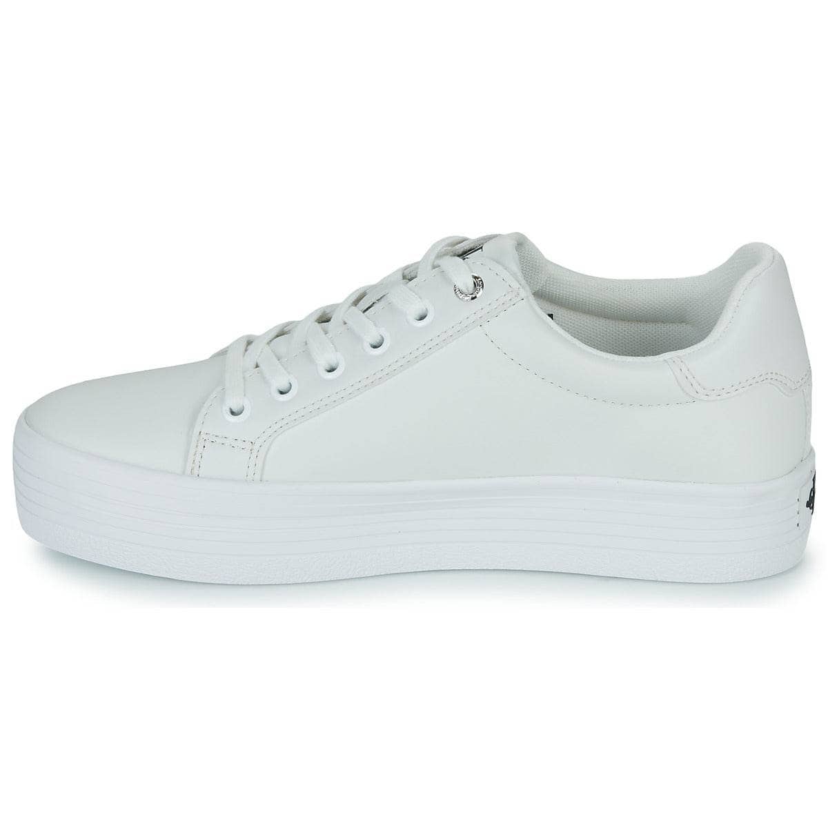 Sneakers basse Donna Calvin Klein Jeans VULC FLATFORM LACEUP Bianco
