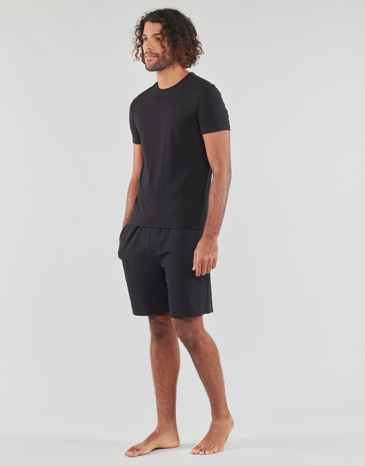 Pantaloni corti Uomo Calvin Klein Jeans SLEEP SHORT Nero