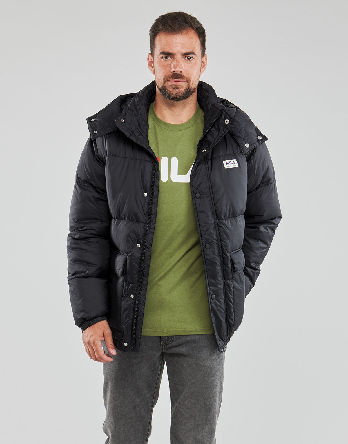 Piumino Uomo Fila TIREBLOU Nero