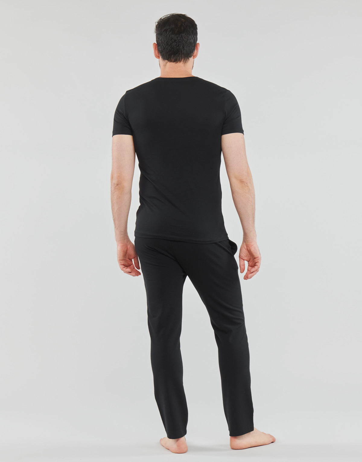 T-shirt Uomo Polo Ralph Lauren  CREW NECK X3  Nero