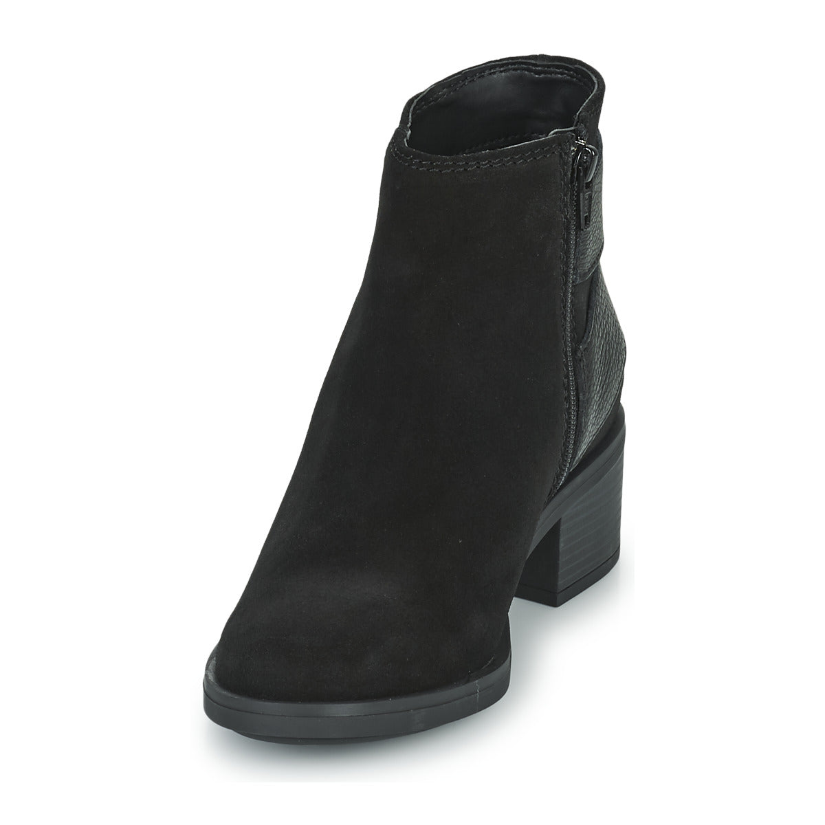 Stivaletti Donna Clarks Memi Buckle Nero