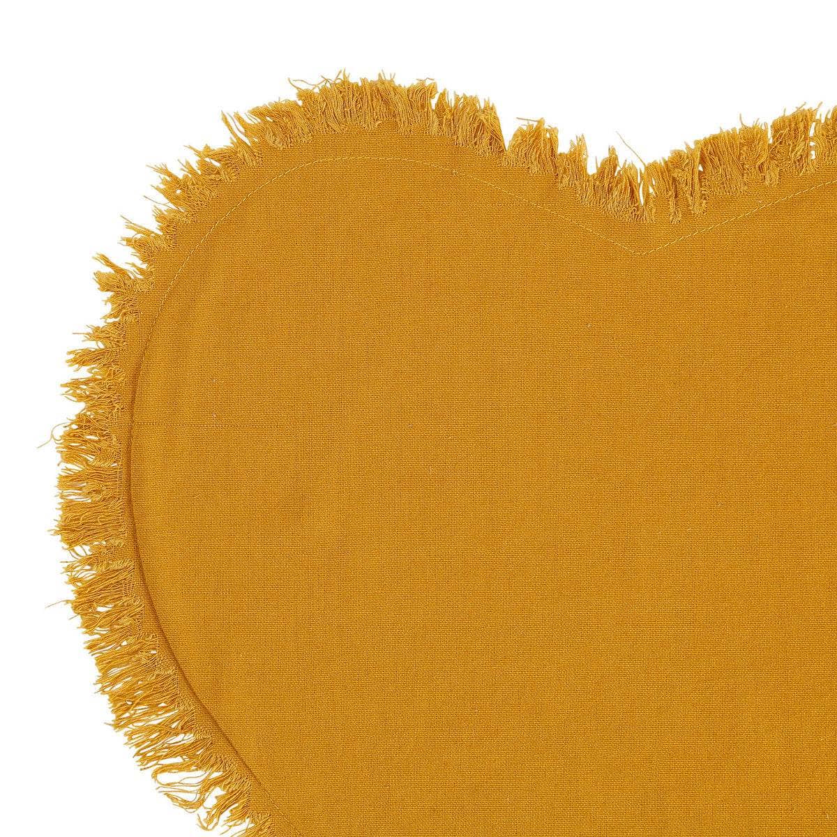 Set da tavola Côté Table NALIA COEUR X2 Giallo