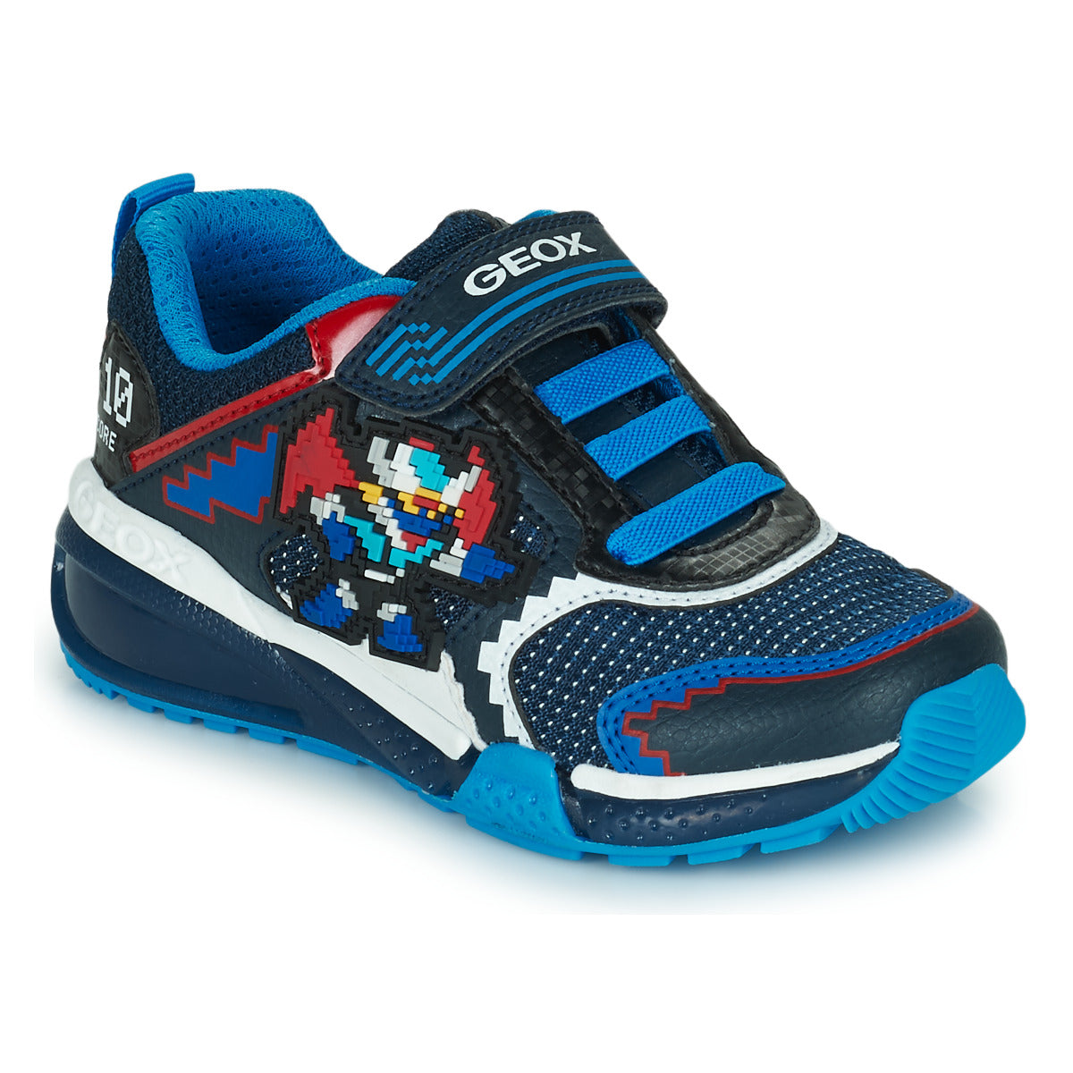 Scarpe bambini ragazzo Geox J BAYONYC BOY A Blu