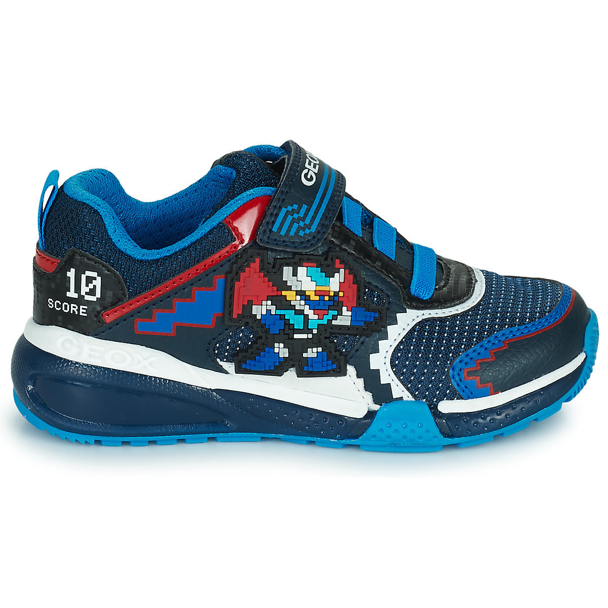 Scarpe bambini ragazzo Geox J BAYONYC BOY A Blu