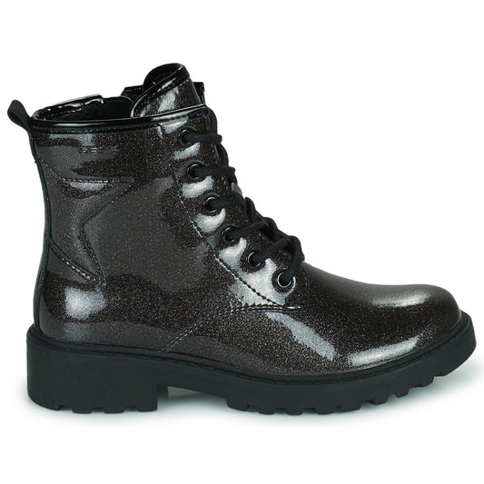 Stivaletti bambini ragazza Geox J CASEY GIRL G Argento