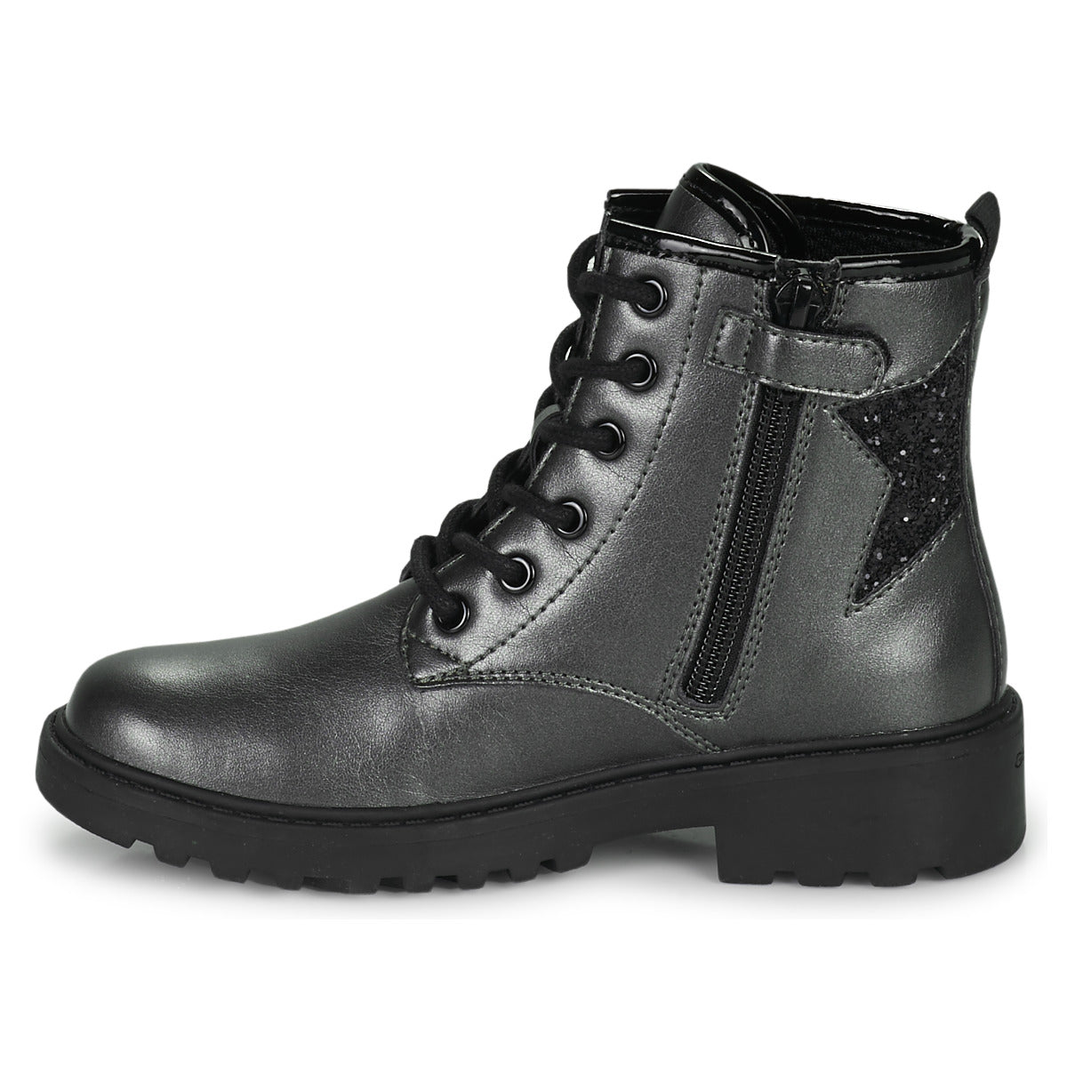 Stivaletti bambini ragazza Geox J CASEY GIRL G Grigio