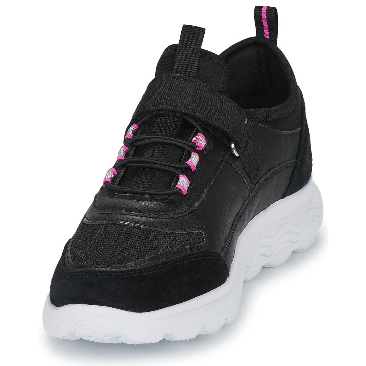 Scarpe bambini ragazza Geox J SPHERICA GIRL A Nero