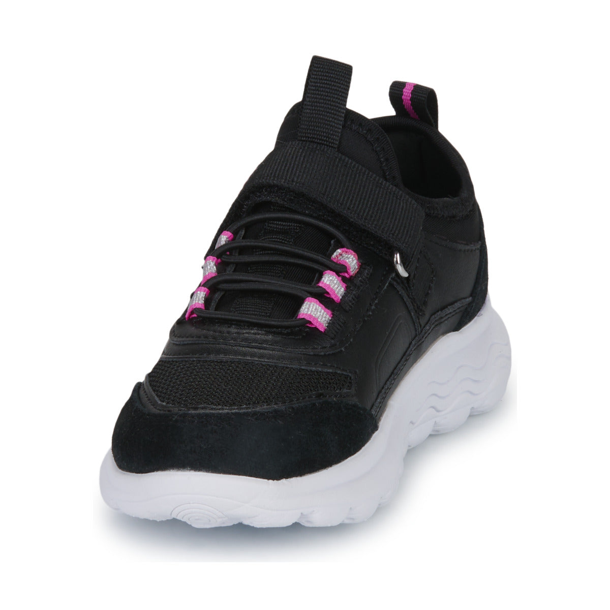 Scarpe bambini ragazza Geox J SPHERICA GIRL A Nero