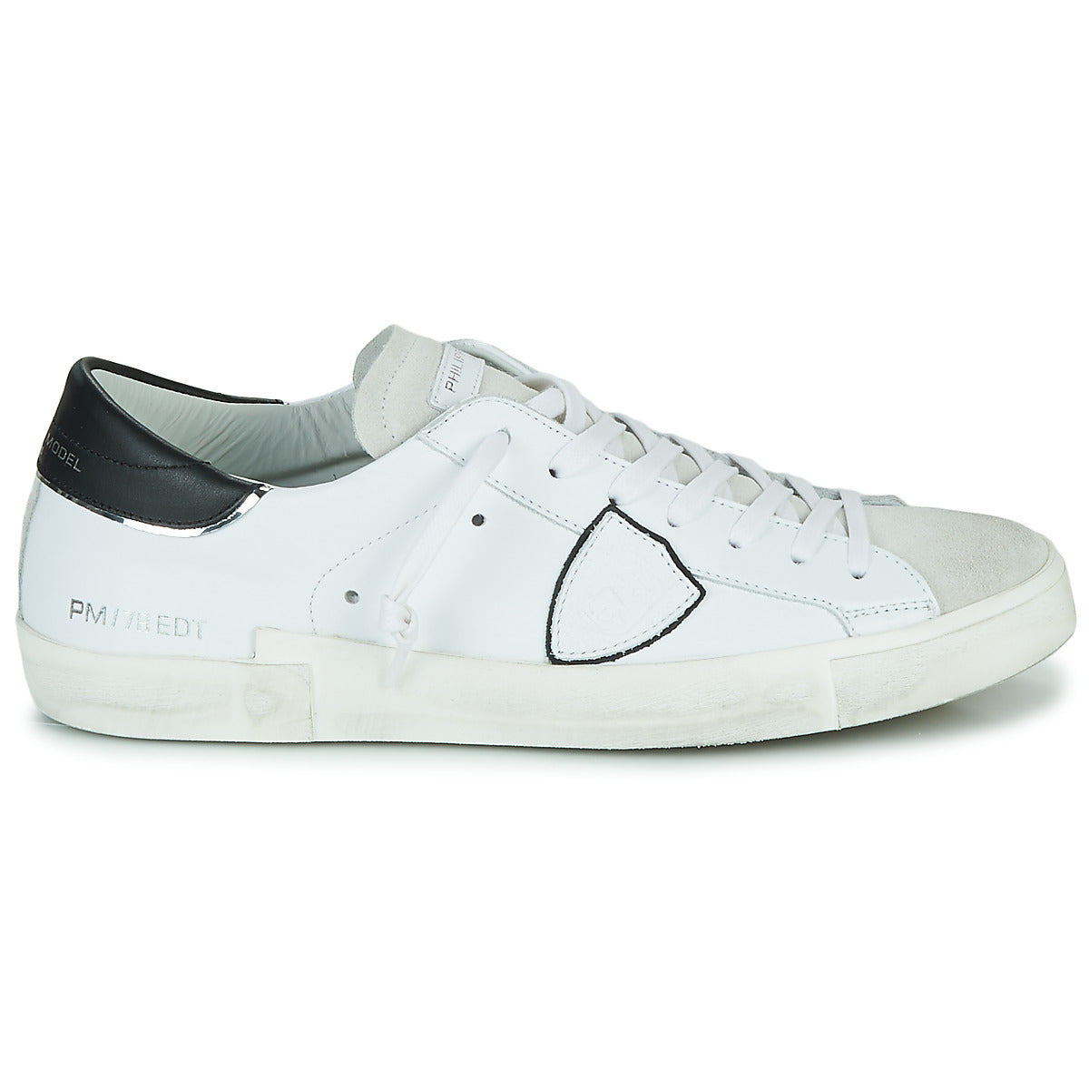 Sneakers Uomo Philippe Model  PARISX LOW MAN  Bianco