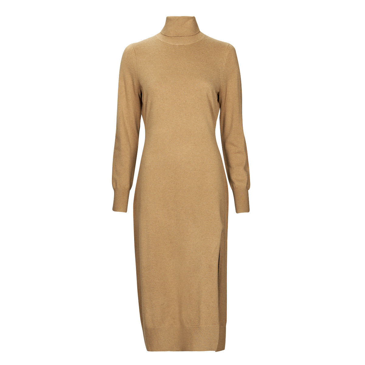 Abito lungo Donna MICHAEL Michael Kors EASY TNK SLIT MIDI Beige