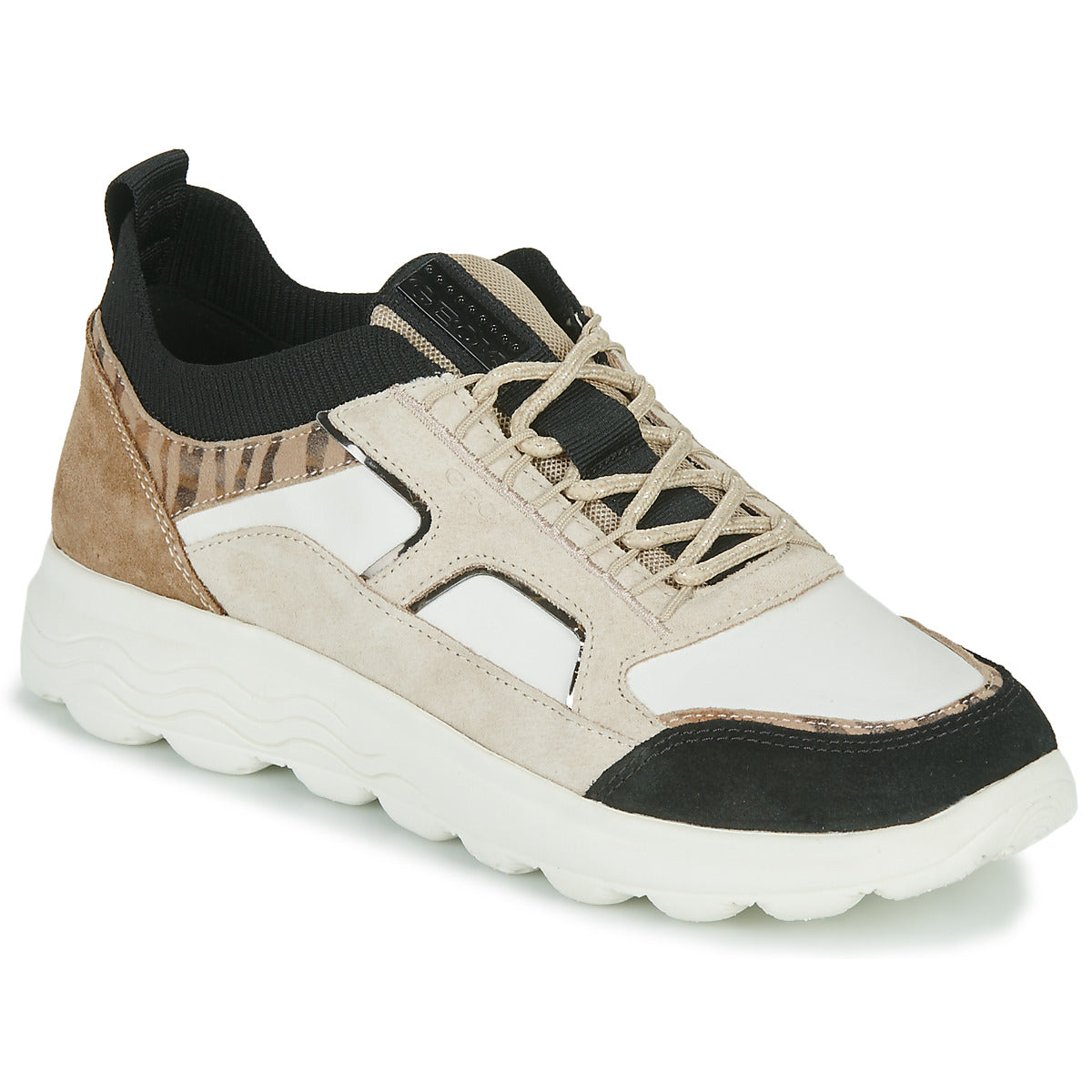 Sneakers basse Donna Geox D SPHERICA C Beige